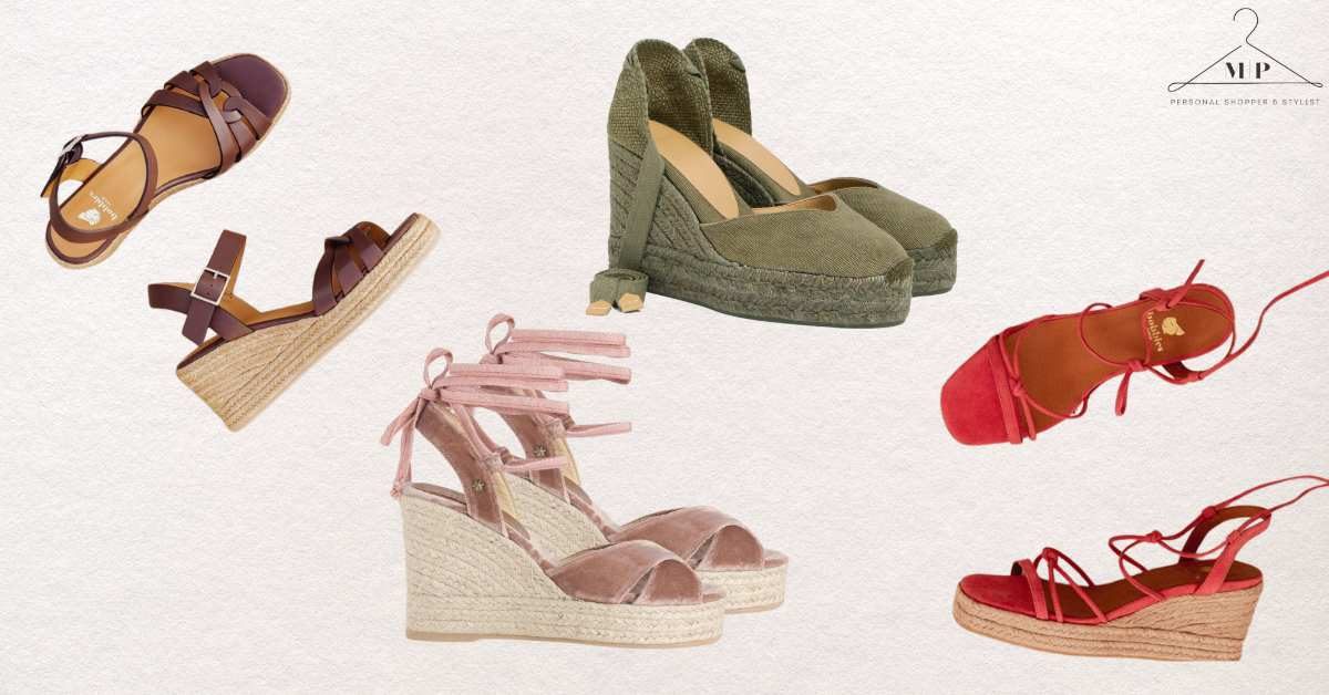 a few different pair of wedges