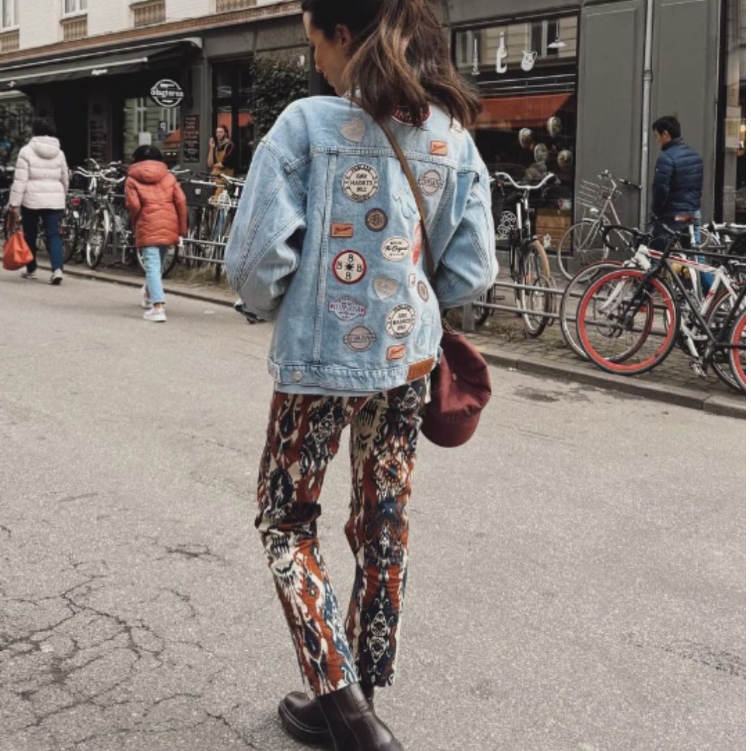 cool outfit with prints