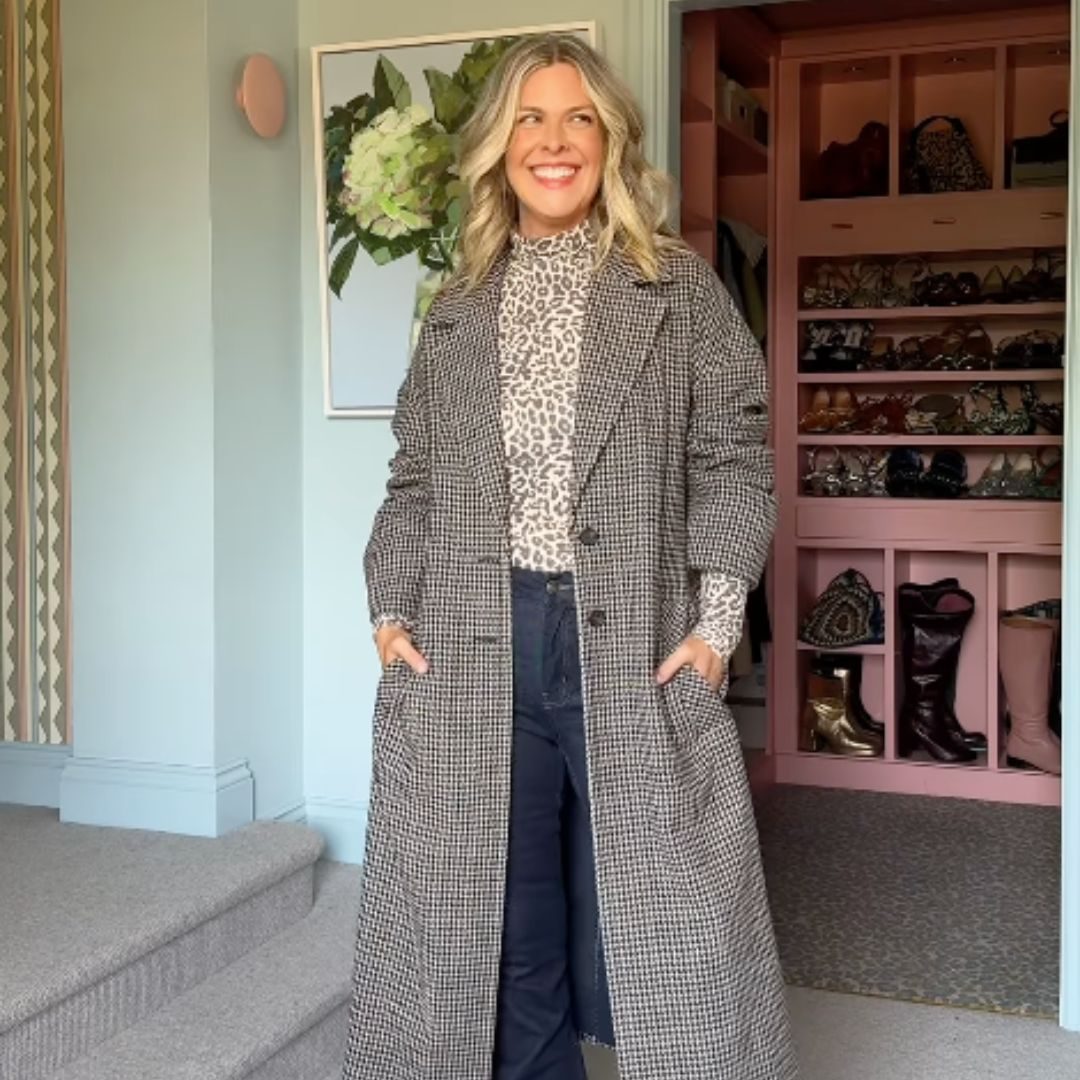 mix of prints outfit
