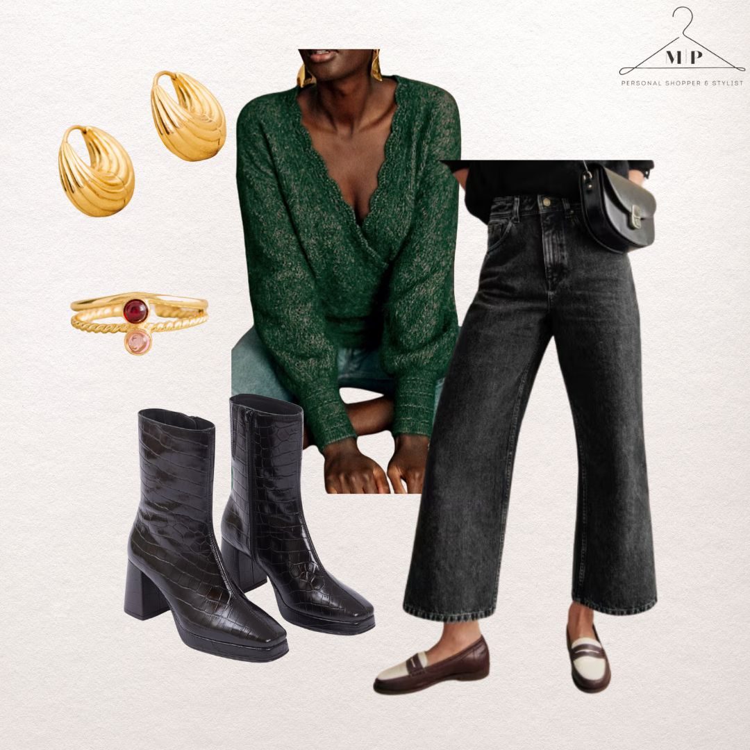 How to style jeans for Christmas
