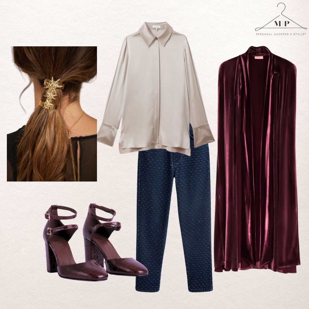 How to style jeans for Christmas