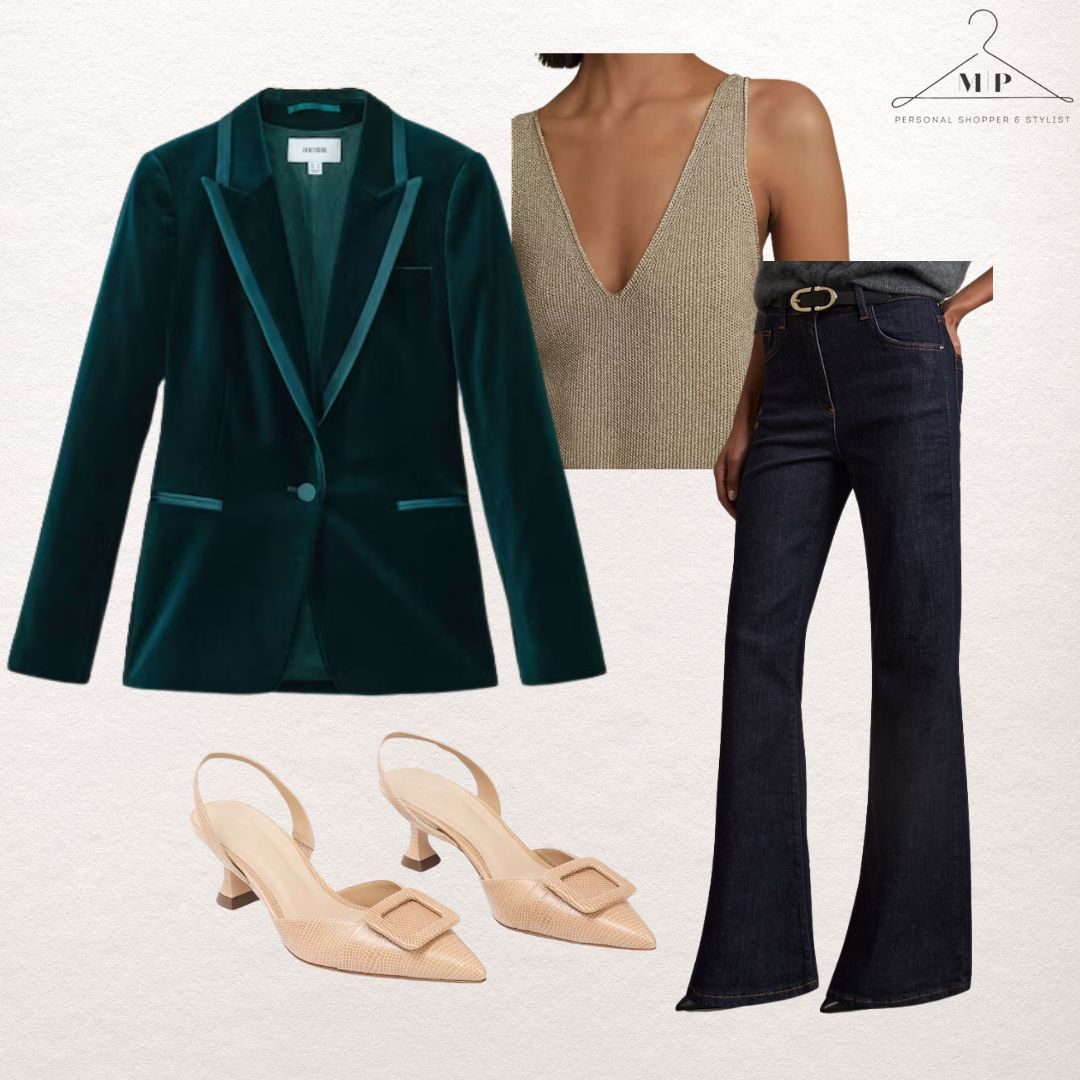 How to style jeans for Christmas