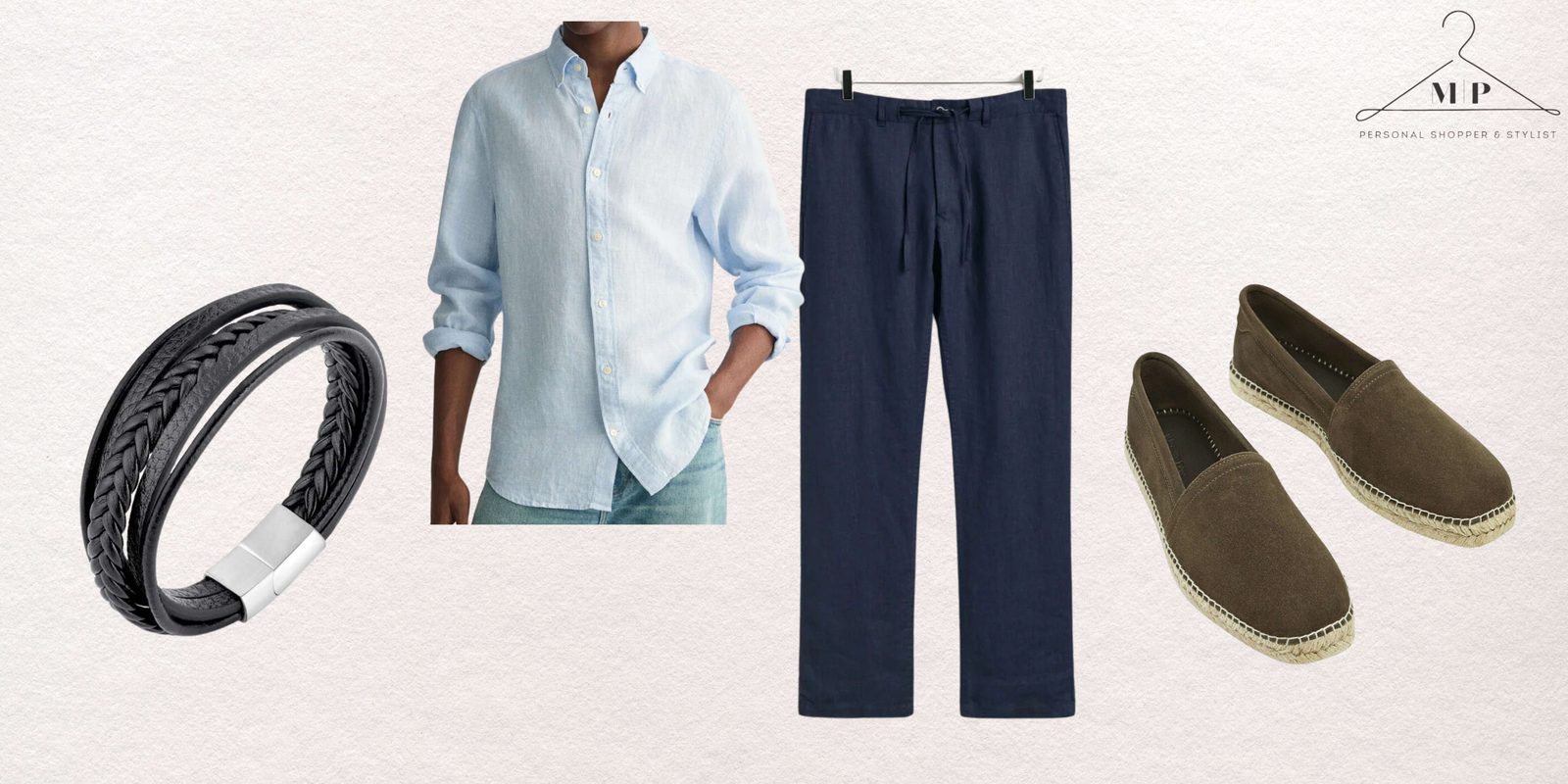 evening out summer outfit men