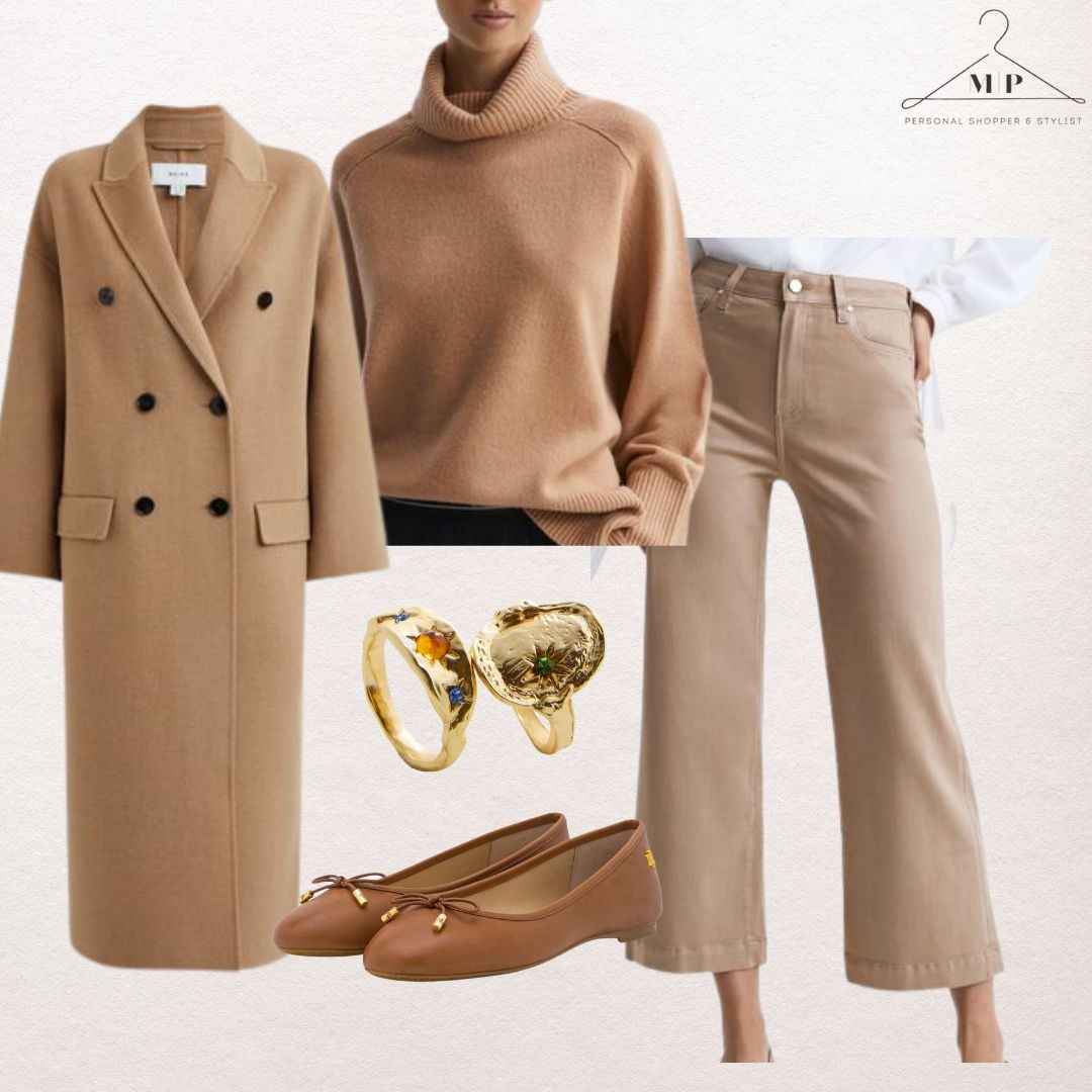 Modern monochrome outfit