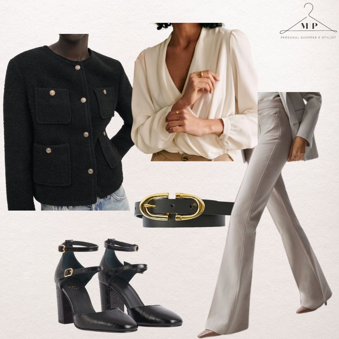 classic comfortable office outfit